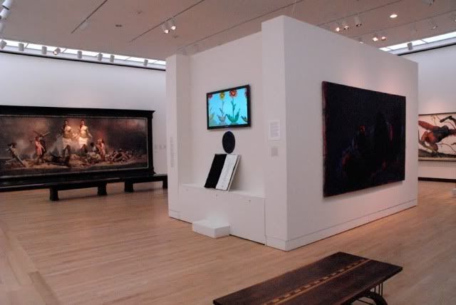 <em>Blue Boar</em> installation at NBMAA blueboar2