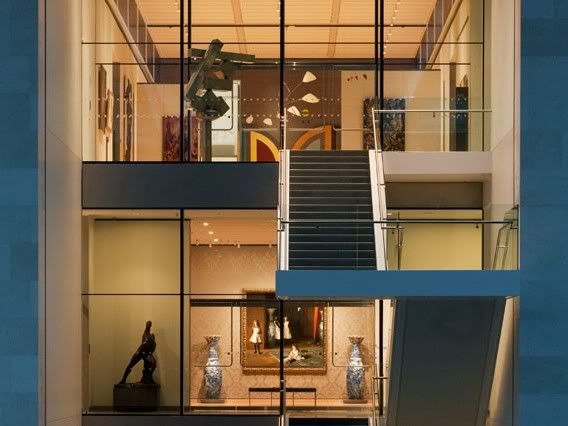 The Arts of America Wing at the Museum of Fine Arts, Boston