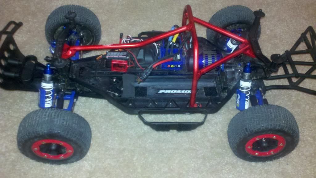 rustler 4x4 roll cage