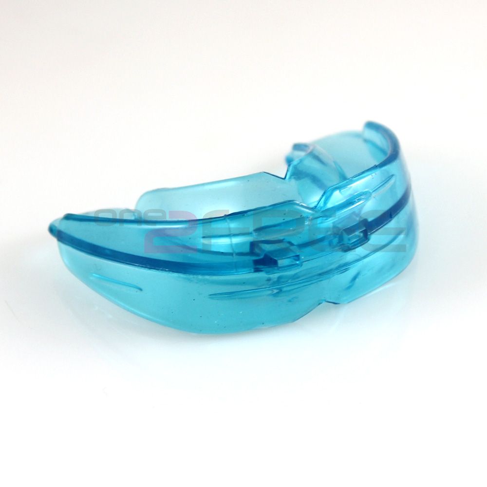 New Double Brace Mouthguard Dental Tooth Orthodontic Appliance Trainer