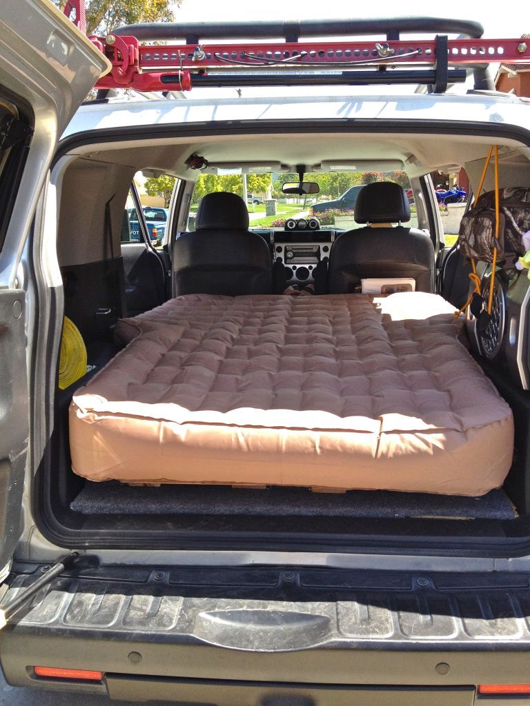 can you sleep in the back of a toyota fj #3