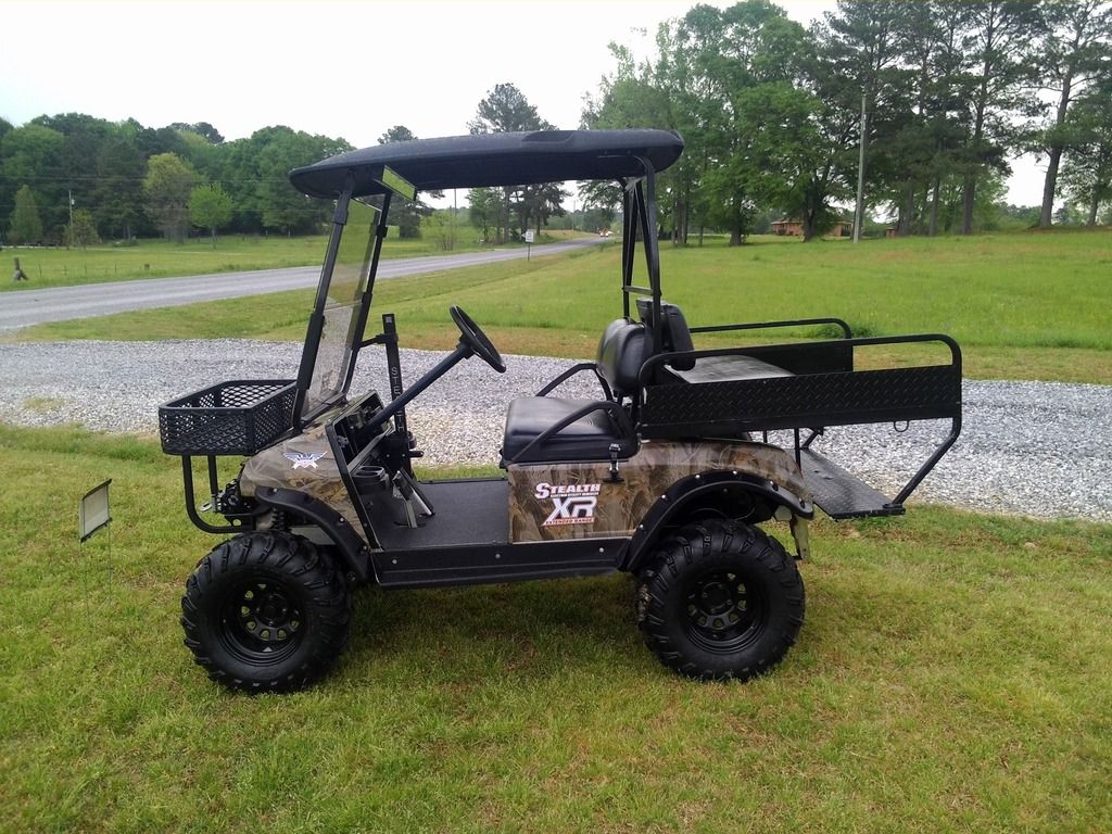 Stealth XR electric utility vehicle 4 X 4 Mississippi Hunting and
