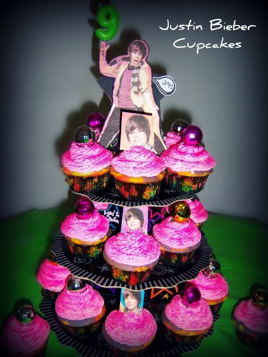 Justin Bieber Cupcakes