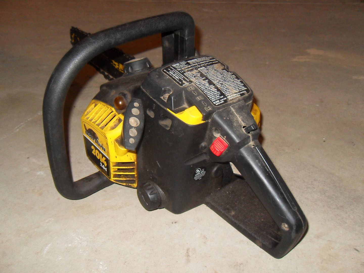 Vintage McCulloch Eager Beaver 2014 Chainsaw 2.0 Bar Mini Mac 14
