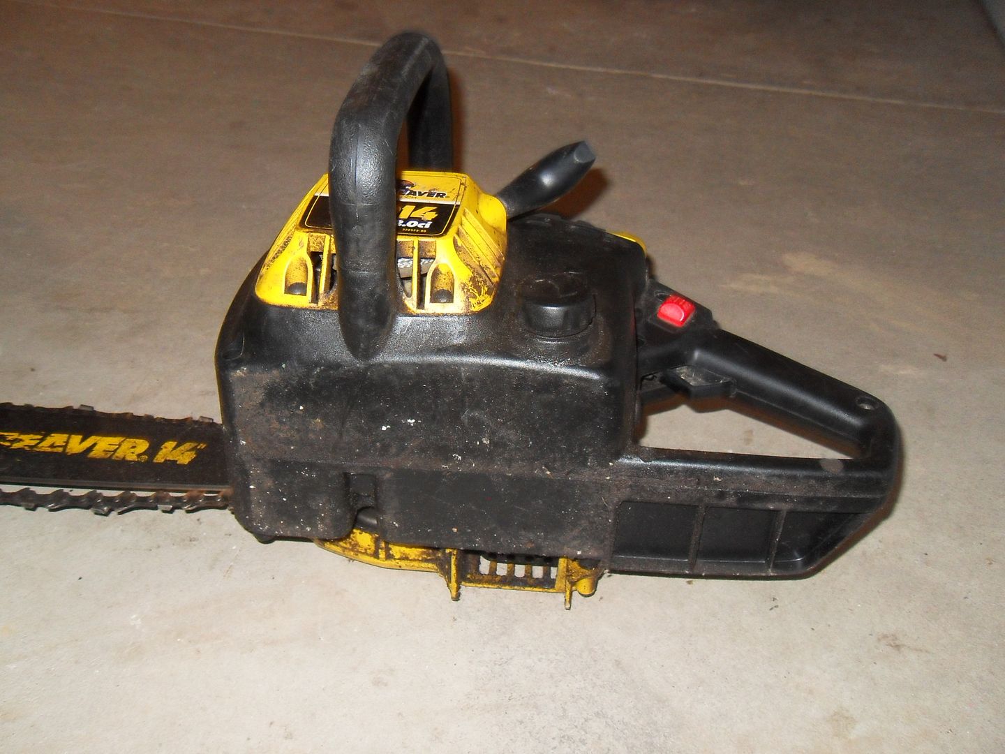 Vintage McCulloch Eager Beaver 2014 Chainsaw 2.0 Bar Mini Mac 14