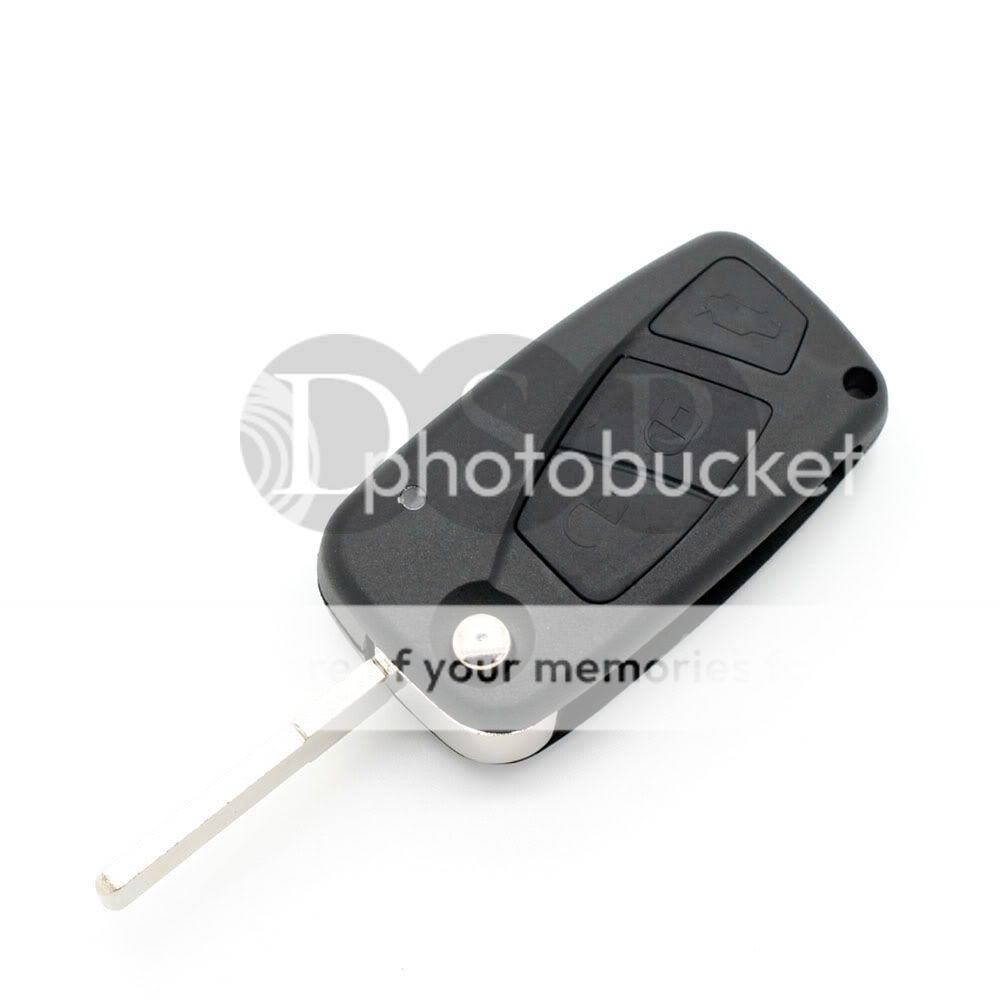 Folding Remote Key Case for Fiat Punto Ducato Stilo Panda Flip Fob