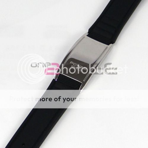 Titanium Germanium Power Ionics Bracelet Balance Band  