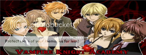 →Vampire Knight♥; Academy™ banner